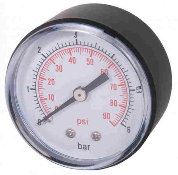 0-6 Bar REAR Entry Pressure Gauge 293000002