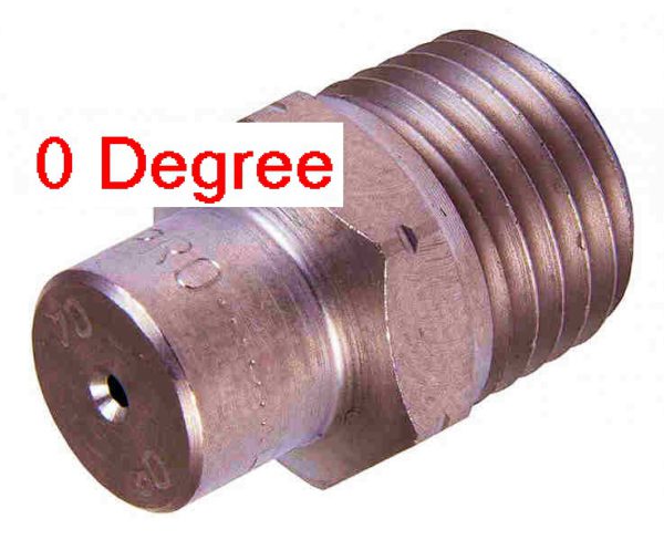 0 Deg Size 02 1/4" Male Threaded Nozzle N14002