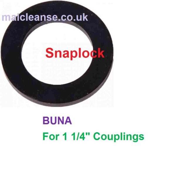 1 1/4" BUNA Gasket Snaplock Cam Lever 125GSK-BU