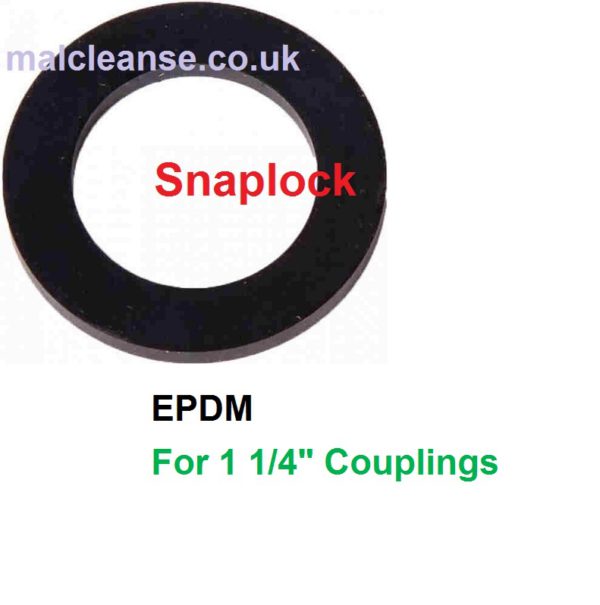 1 1/4" EPDM Gasket Snaplock Cam Lever 125GSK-E