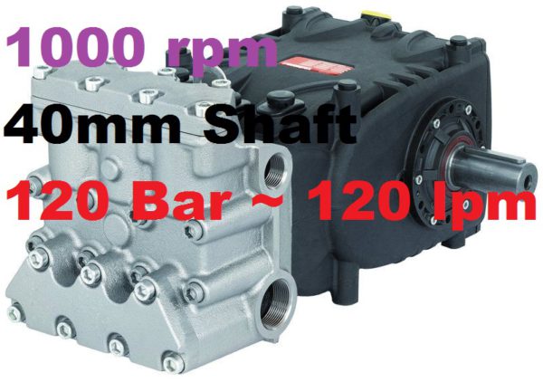 120 Bar 120 lpm Interpump Pump WK12