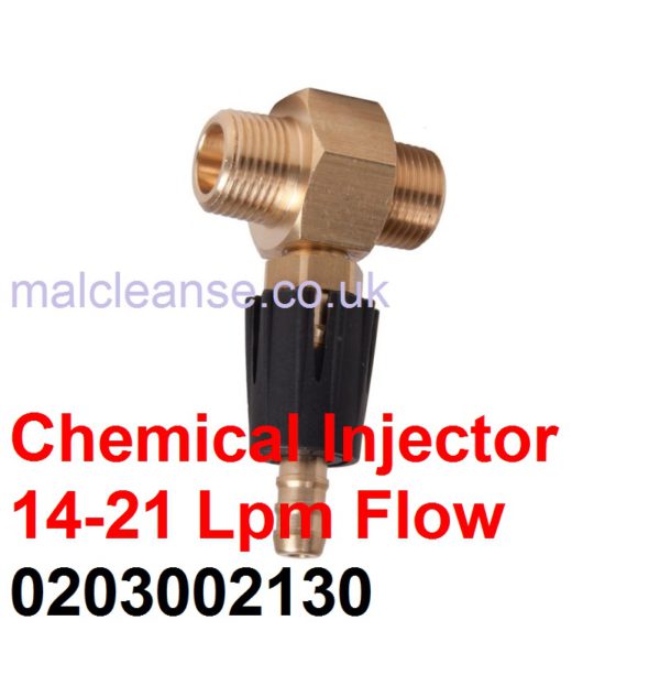 14-21 lpm 3/8" Male Chemical Injector 0203002130