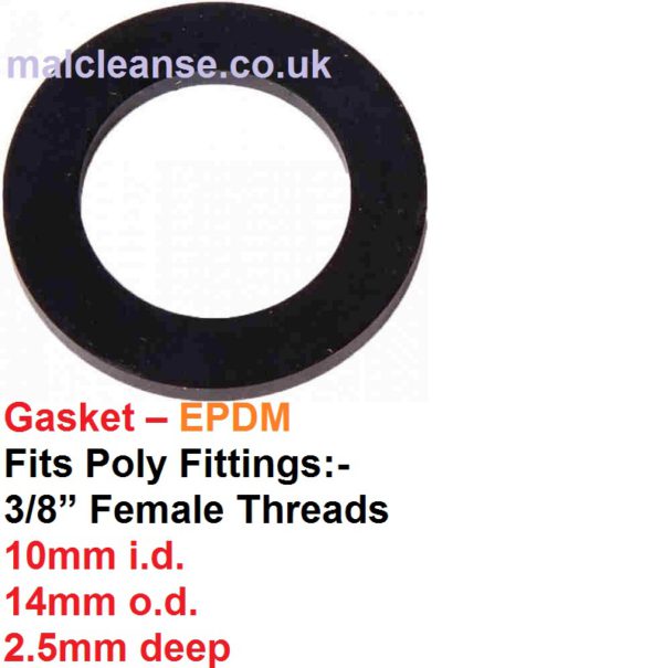 14 x 10 x 2.5 EPDM Gasket G00002000