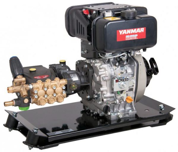 150 Bar 14 lpm Diesel Pressure Skid Unit E100-1031