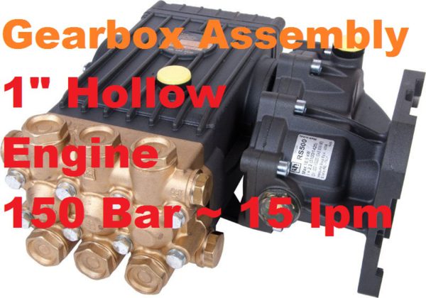 150 Bar 15 lpm Pump & Gearbox for Engine Drive SA151