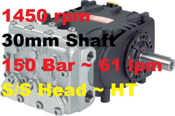 150 Bar 61 lpm Pratissoli Pump SN7061