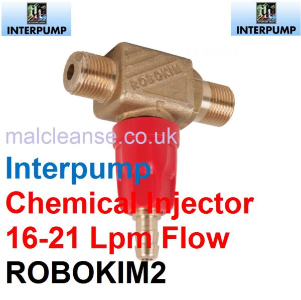 16-21 lpm 3/8" Male Chemical Injector - ROBOKIM2