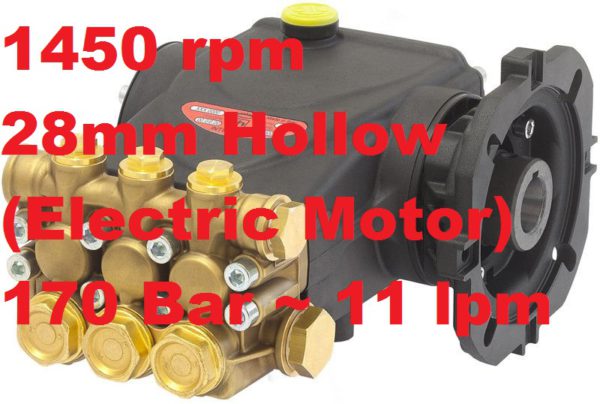 170 Bar 11 lpm Interpump Pump E2B1711B