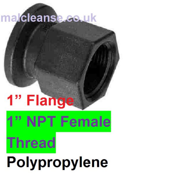 1" Flange x 1" NPT Female Thread 9901-M100FPT
