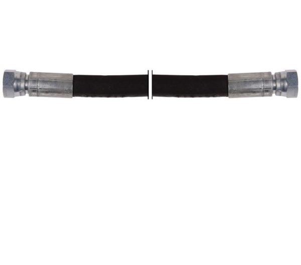 1m x 3/8" High Pressure Hose - 2 Wire 3/8" F x 3/8" F   1-2W38F