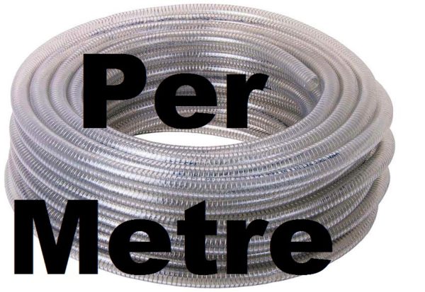 1" Wire Reinforced PVC Hose - sold per metre 503-1000