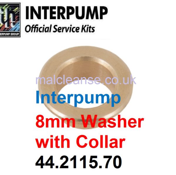 1 x Interpump 8mm Washer with Collar - 44.2115.70