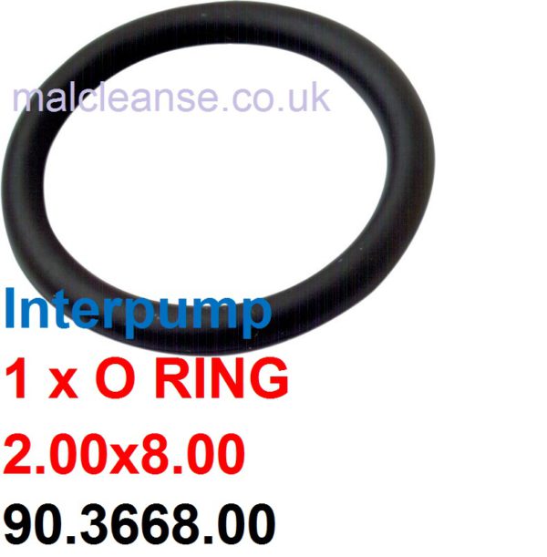 1 x Interpump O Ring 2.00x8.00mm - 90.3668.00
