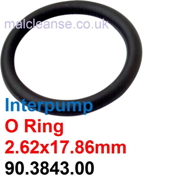 1 x Interpump O Ring 2.62x17.86 - 90.3843.00