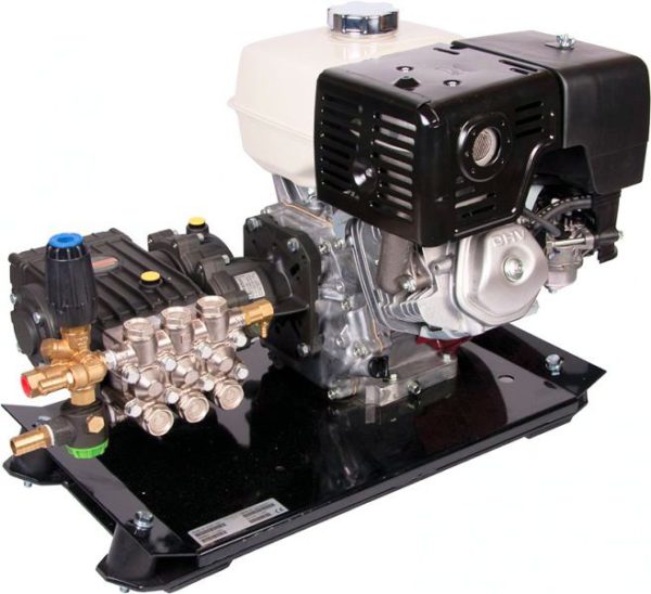 200 Bar 15 lpm Petrol Pressure Skid Unit E100-1011