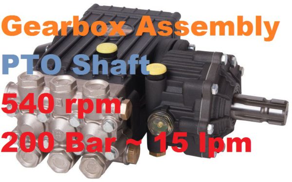 200 Bar 15 lpm Pump & Gearbox PTO Drive SAP201