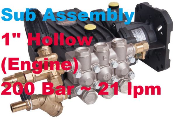 200 Bar 21 lpm Pump & Gearbox Sub-Assy Engine Drive S400-1002