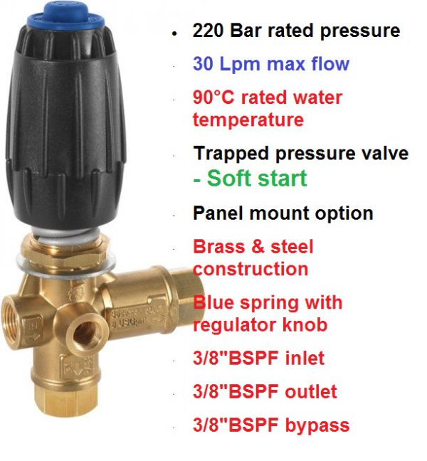 220 Bar 30 LPM VRC25 Pressure Regulating Valve 0215010470