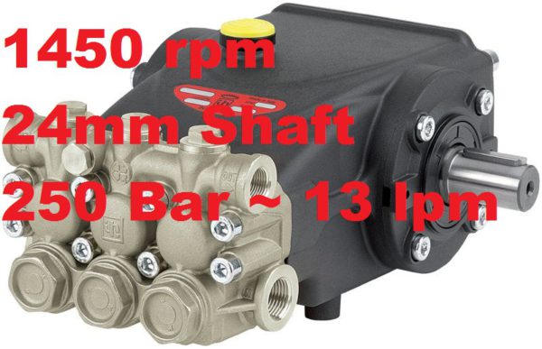 250 Bar 13 lpm Interpump Pump EVO3 E3B2513M