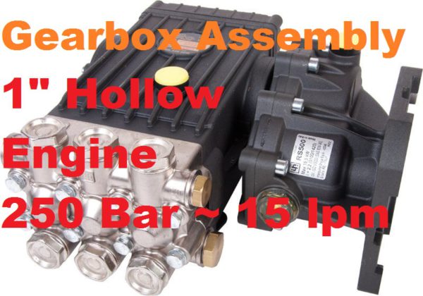 250 Bar 15 lpm Pump & Gearbox for Engine Drive SA251