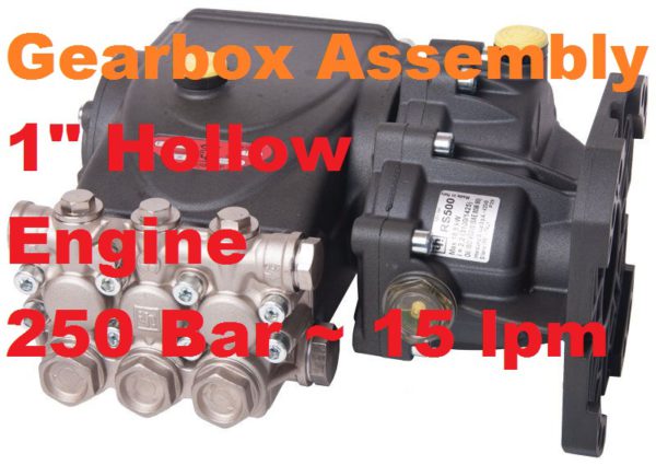 250 Bar 15 lpm Pump & Gearbox for Engine Drive SA2515