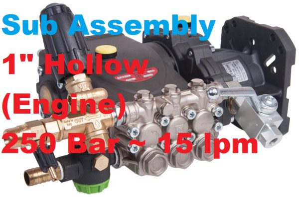 250 Bar 15 lpm Pump & Gearbox Sub-Assy Engine Drive S400-1004