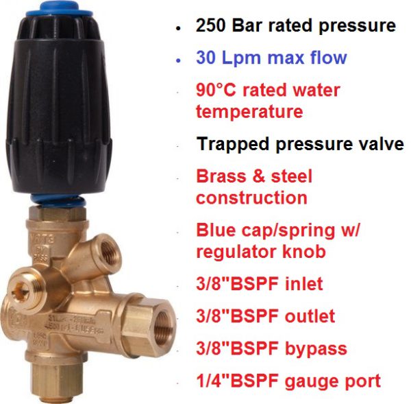 250 Bar 30 LPM VRT3 Pressure Regulating Valve 0215010370
