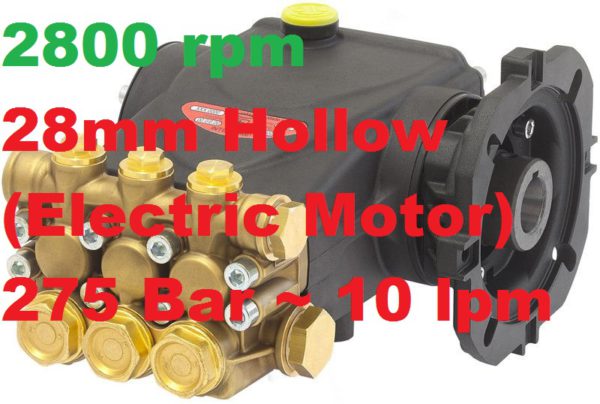 275 Bar 10 lpm Interpump Pump E2D2810B
