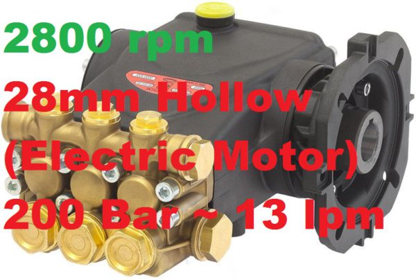 275 Bar 13 lpm Interpump Pump E2D2813B