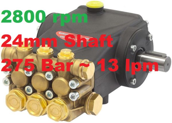 275 Bar 13 lpm Interpump Pump E2D2813M