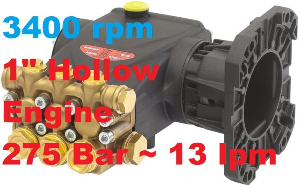 275 Bar 13 lpm Interpump Pump E2E2813C