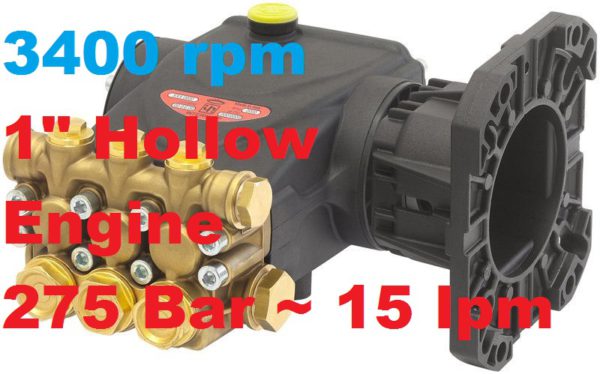 275 Bar 15 lpm Interpump Pump E2E2815C