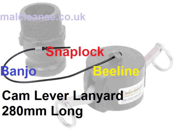 280mm Cam Lever Lanyard 9901-V20207