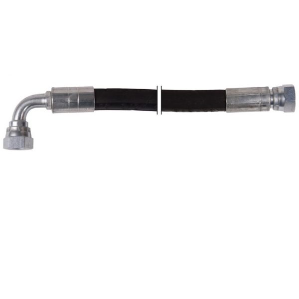 330mm 3/8" Bore - Black 1 Wire 3/8" Female Ends BP1