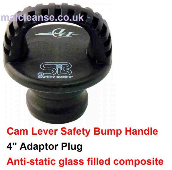 4" Cam Lever Safety Bump Plug Handle SB400M