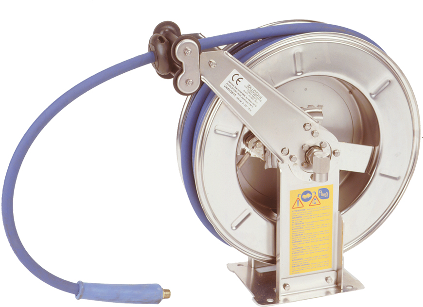 20m 400 Bar S/S High Pressure Hose Reel VLX4H3820 · Malcom Smith