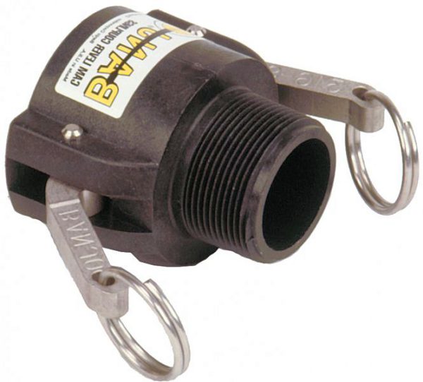 1" Male BSP Cam Lever Coupler 1 size - 9901-100BP-BSP