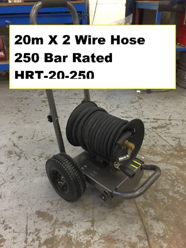 20m 250 Bar Trolly Hose Reel HRT-20-250