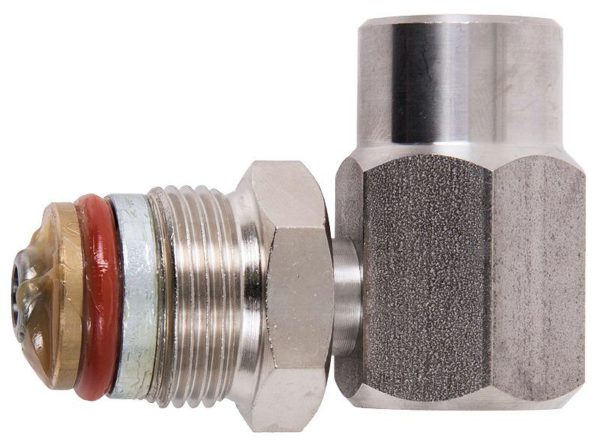 400 BAR - Stainless Steel Swivel Elbow 3/8"F X 11mm 0066BX