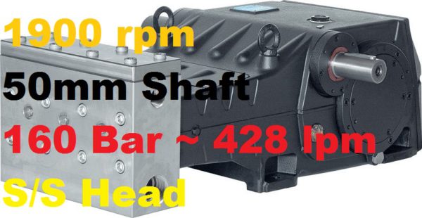 Pratissoli 160 Bar 428 lpm Pressure Pump LKN60-GB19