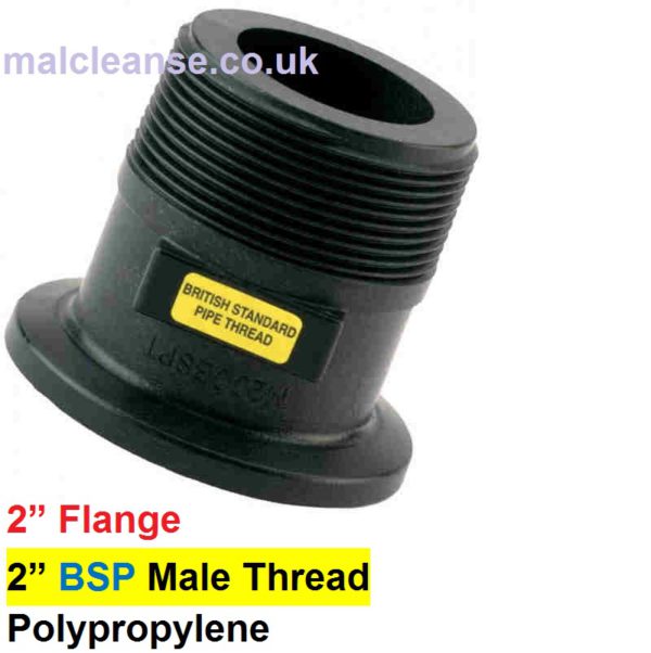 2" Flange x 2" BSP Male Thread 9901-M200BSP