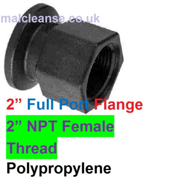 2" Full Port Flange x 2" NPT Female Thread 9901-M220FPT