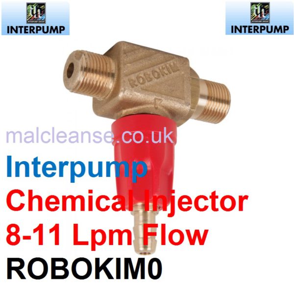 8-11 lpm 3/8" Male Chemical Injector - ROBOKIM0