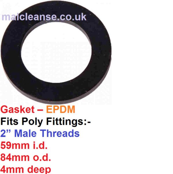 84 x 59 x 4 EPDM Gasket G00002018