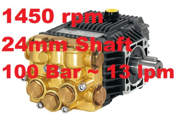 A&R 100 Bar 13 lpm Pressure Washer Pump XT13.12