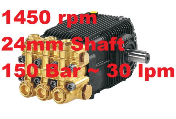 A&R 150 Bar 30 lpm Pressure Washer Pump XW30.15