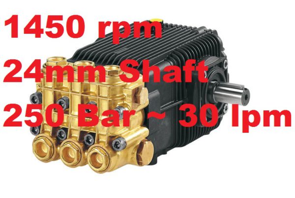 A&R 250 Bar 30 lpm Pressure Washer Pump XW30.25