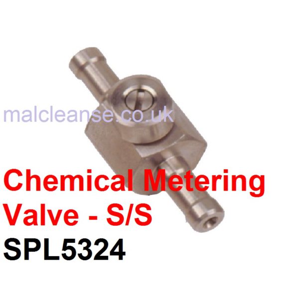 Chemical Metering Valve Stainless Steel SPL5324