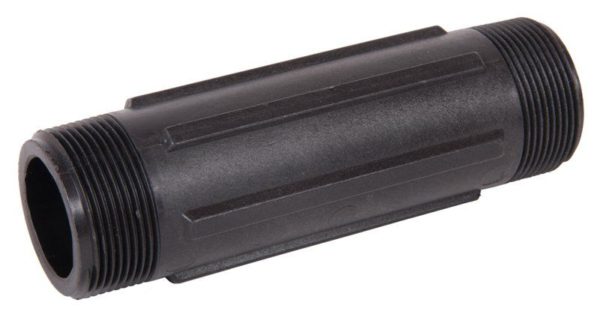 Equal Nipple 1 1/2" x 6" Long Male POLY NPT 9901-NIP150-6