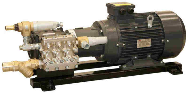 Interpump 100 Bar 100 lpm 3 Phase + Valves MPU M500-1080
